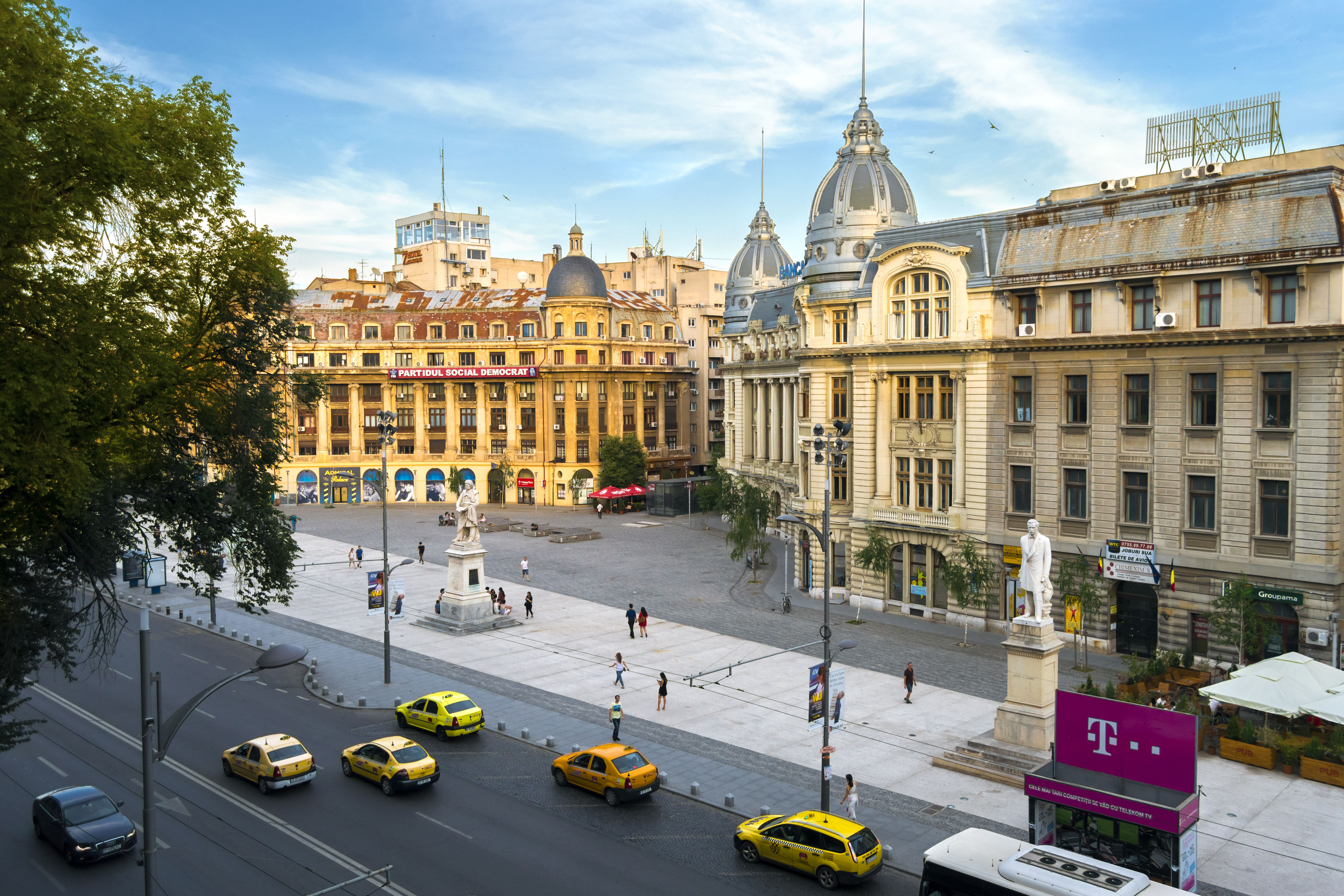 Улица Бухареста как символ программы получения гражданства Румынии для россиян